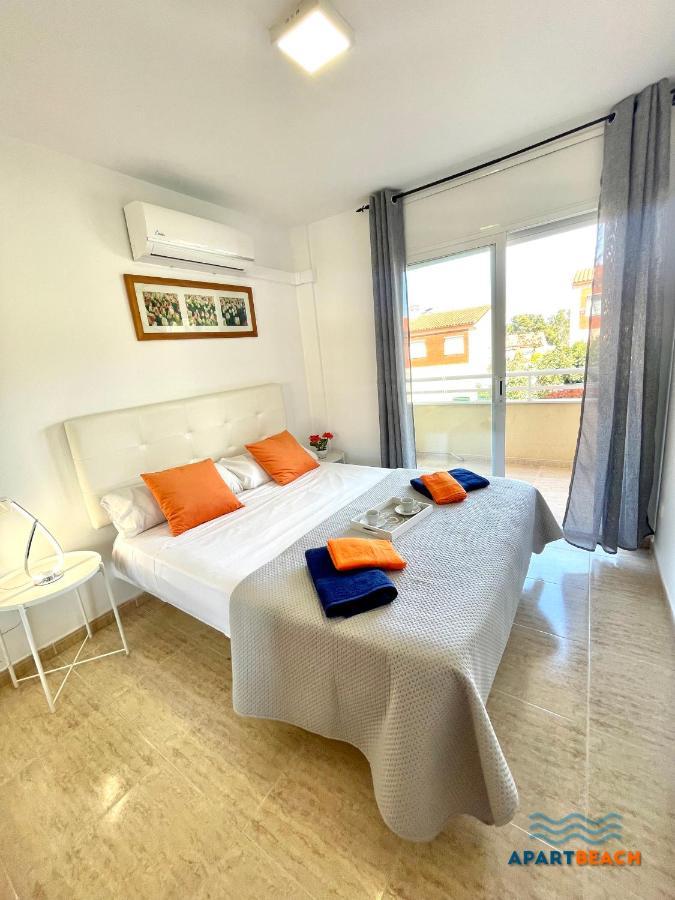 Apartbeach Green Relax Muy Luminoso Junto Playa Y Barbacoa Σαλού Εξωτερικό φωτογραφία