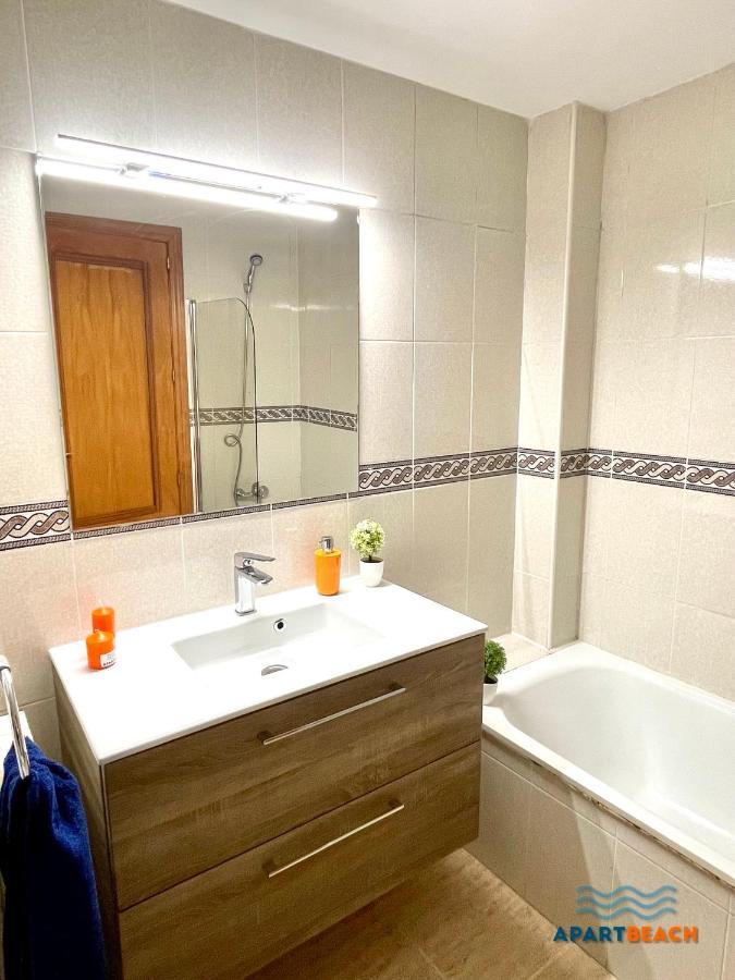 Apartbeach Green Relax Muy Luminoso Junto Playa Y Barbacoa Σαλού Εξωτερικό φωτογραφία